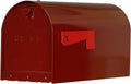 Special Lite Rigby Curbside Mailbox - Wine Aluminum Mailbox for Post Mount - SCR-1016A-WIN