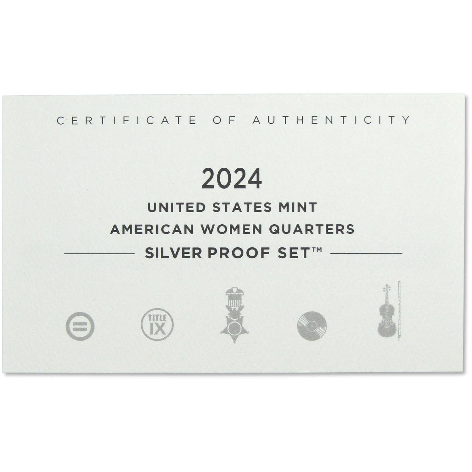 2024 American Women Quarter Silver Proof Set U.S. Mint OGP COA