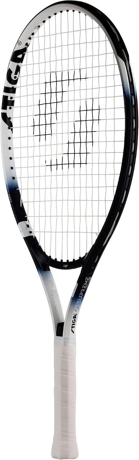 STIGA Supreme 23 JR, Kids' Lightweight 23' Tennis Racket, Beginner Racket for Ages 6–8, Pre-Strung with Cover