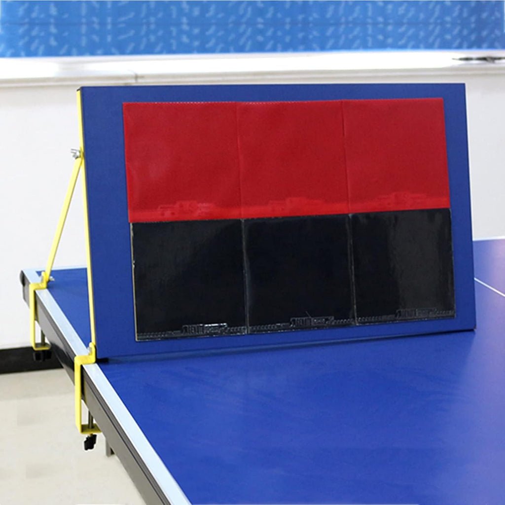 Ping Pong Return Board Trainer, Portable Table Tennis Rebound Training Device Baffle, Single Self-Study Equipment for Kids & Adult