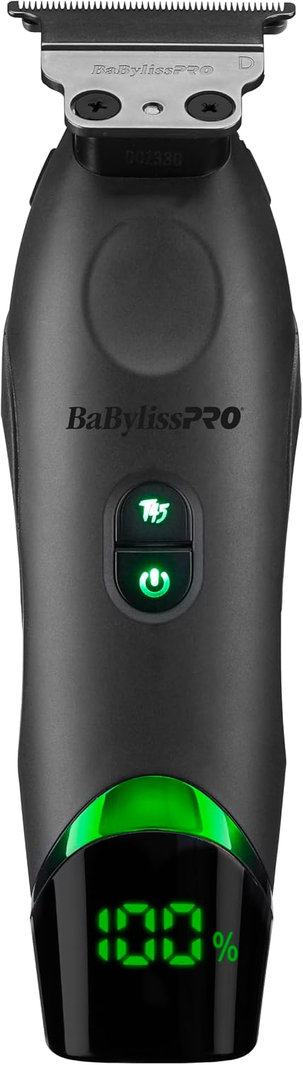 BaBylissPRO x Tomb45 Wireless Charging Hair Trimmer for Men with DS1 Dual Speed Motor 7500 RPM T-Blade Lithium Ion Battery 3 Hour Runtime Professional Barber