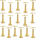 16 Pcs Gold Cordless Table Lamps with Touch Sensor Portable 3 Color Dimming up LED Table Lamp 15 Hours Rechargeable Battery Desk Light for Living Room Nursery Restaurant