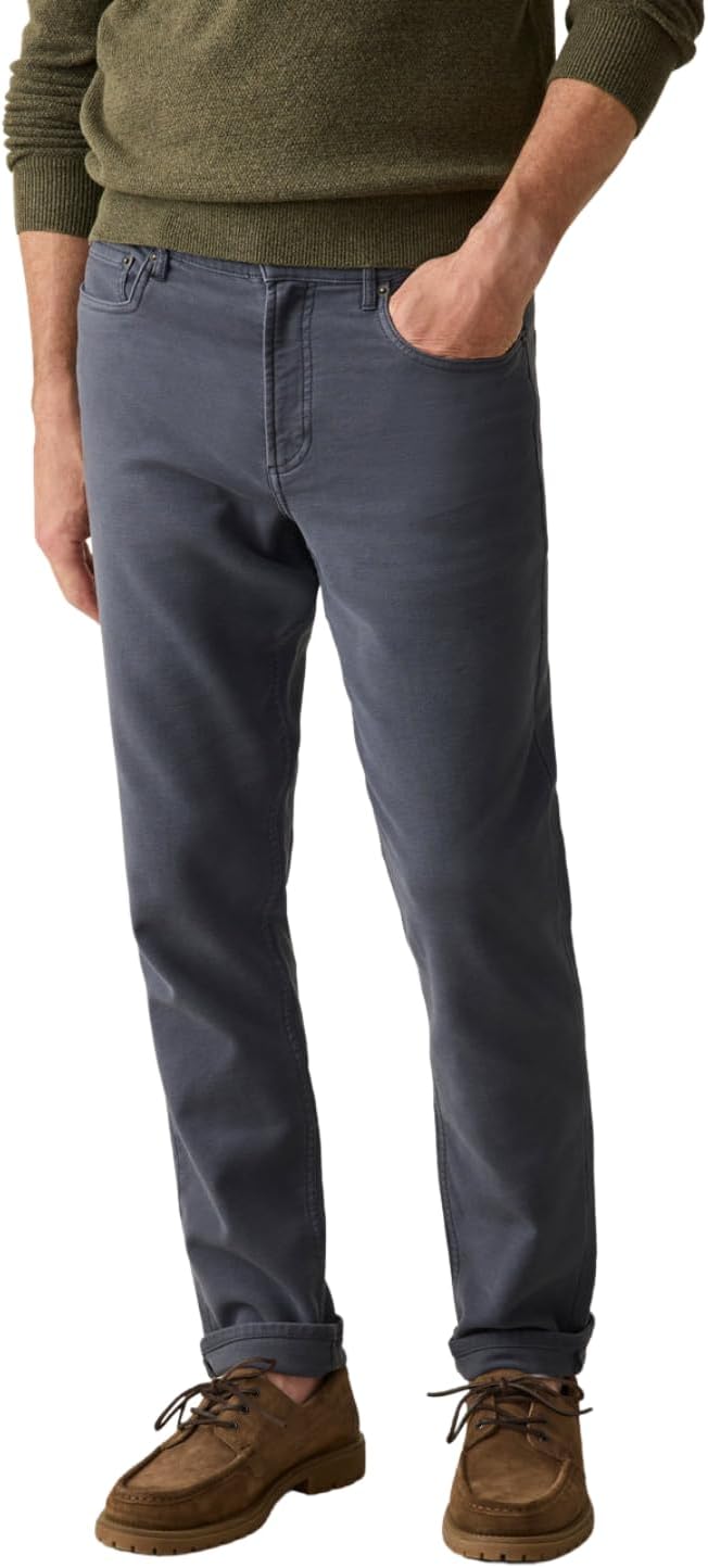 Faherty Men's Stretch Terry 5 Pocket Pant