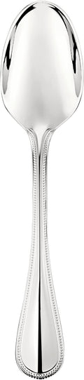 Christofle Perles 2 Stainless Steel Set of 6 Table Spoons #2405002