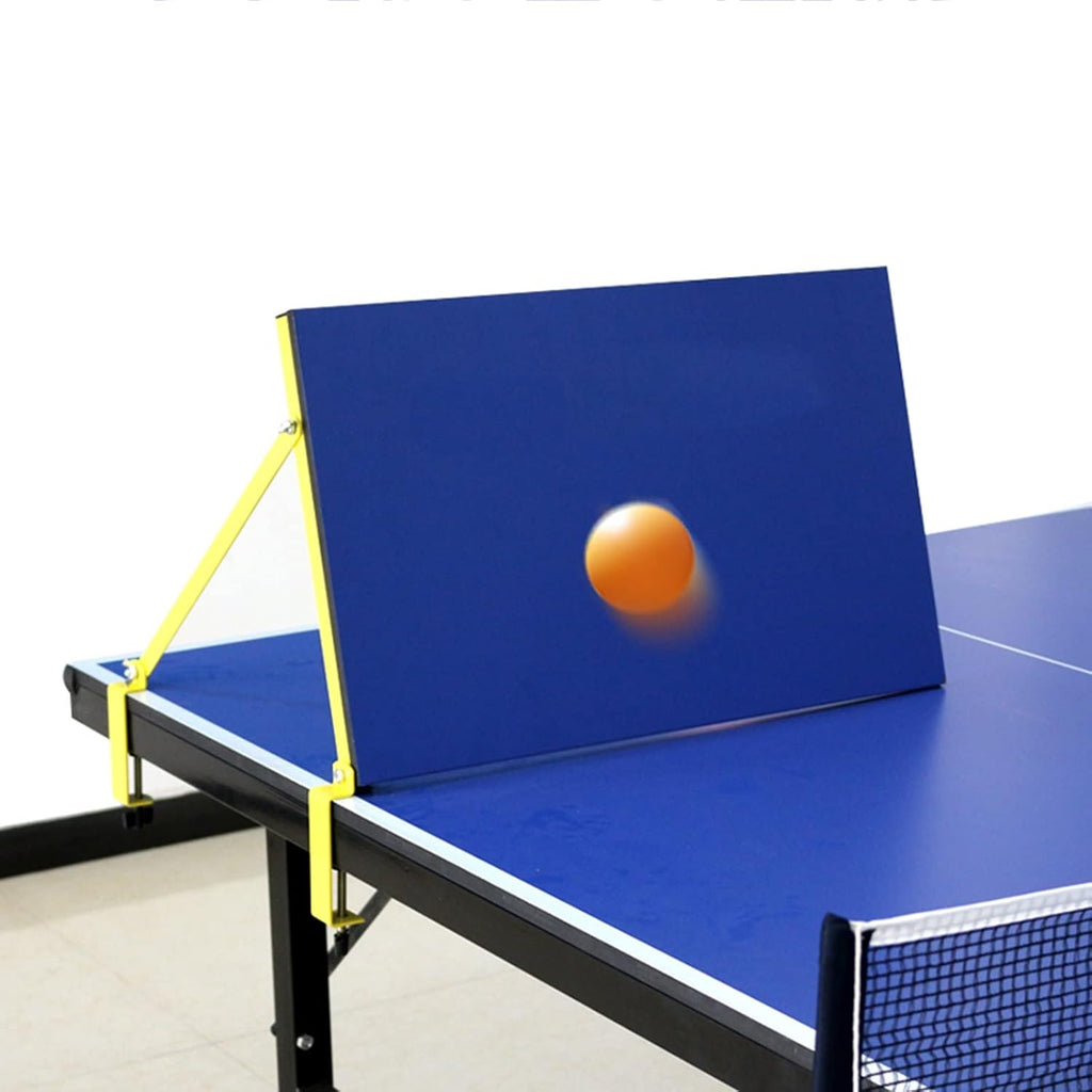 Ping Pong Return Board Trainer, Portable Table Tennis Rebound Training Device Baffle, Single Self-Study Equipment for Kids & Adult