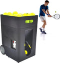 SHAHRYAR Automatic Ball Launcher Tennis Practice Equipment,Tennis Serving Machine,Tennis Machine Ball Thrower,Adjustable Launching Angle,Multi-Mode Drills, for Beginners
