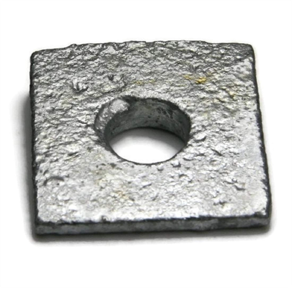 Beveled Square Washers Hot Dipped Galvanized 5/8' - Qty-250
