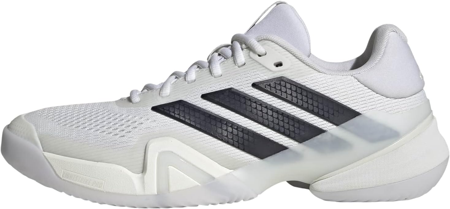 adidas Mens Barricade 14 Tennis Sneakers Shoes - Black, Orange