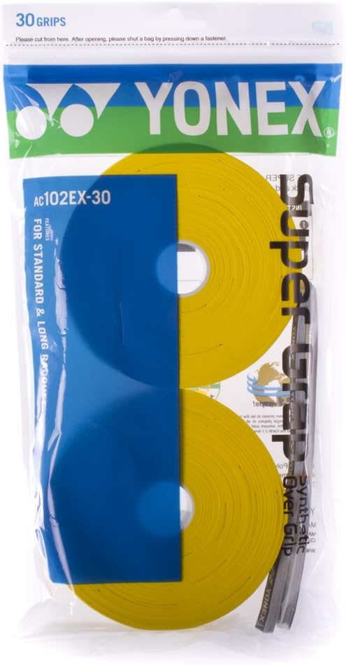 YONEX Super GRAP Tennis Racquet Overgrip (30 Wraps)