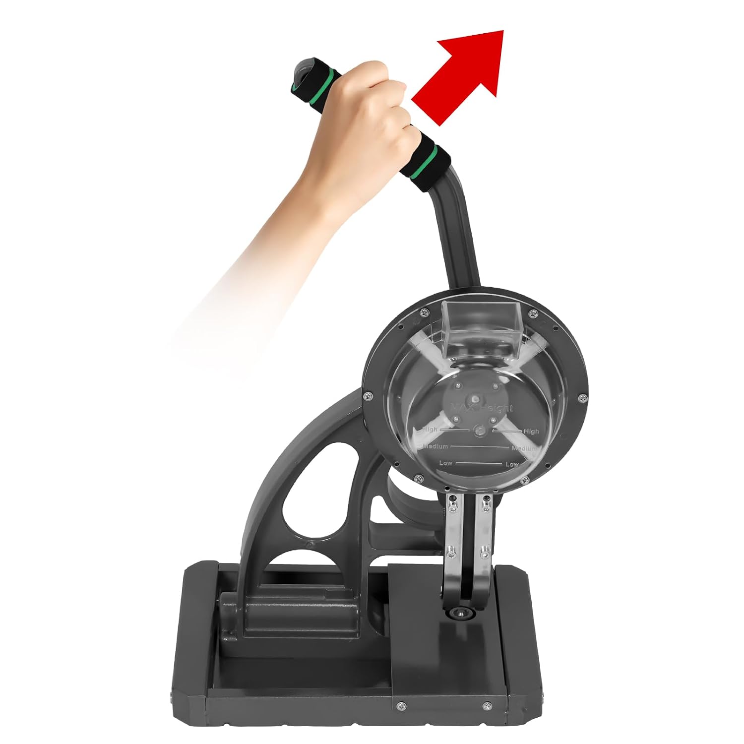 Semi Automatic Tarpaulin Eyelet Press 8mm Grommet Hole Punching Machine for Fabric Tarps Curtains Paper Leather and Canvas