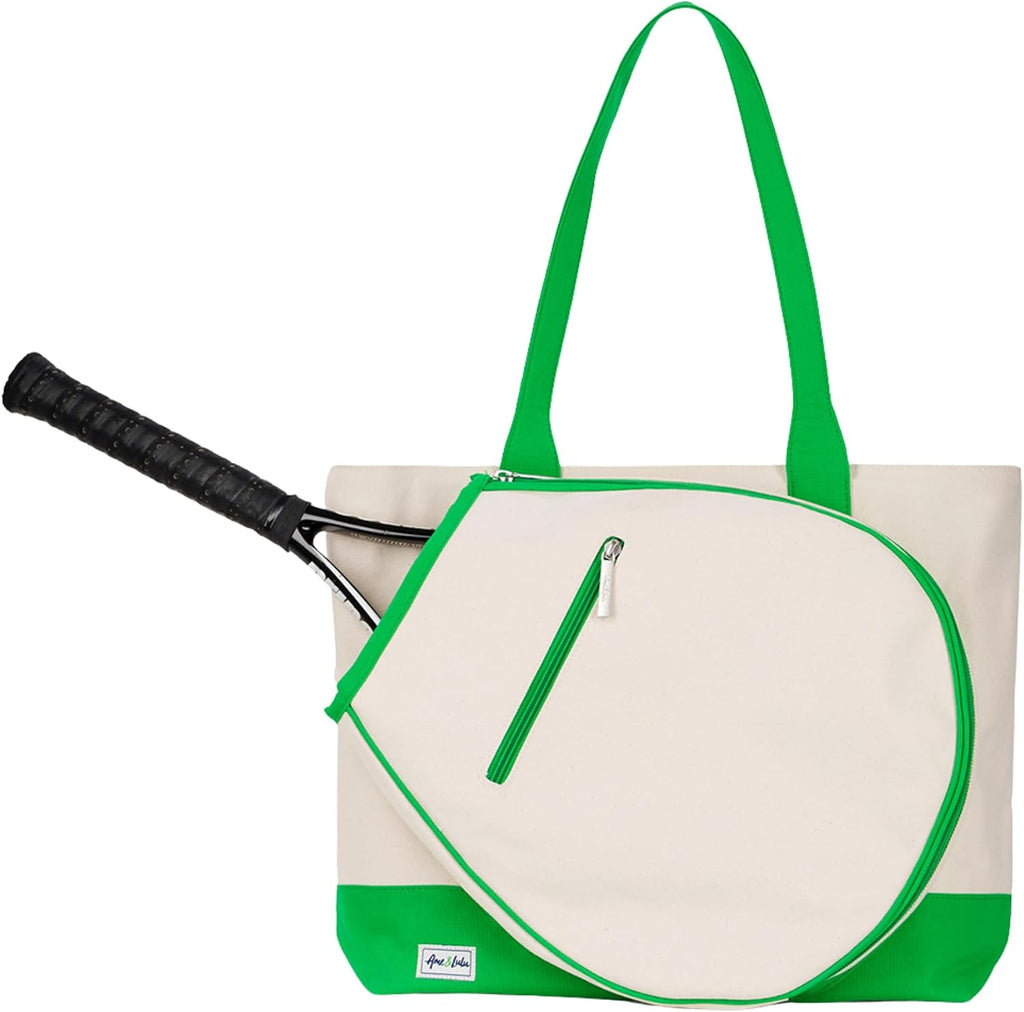 Ame & Lulu Canvas Volley Tennis Tote Bag