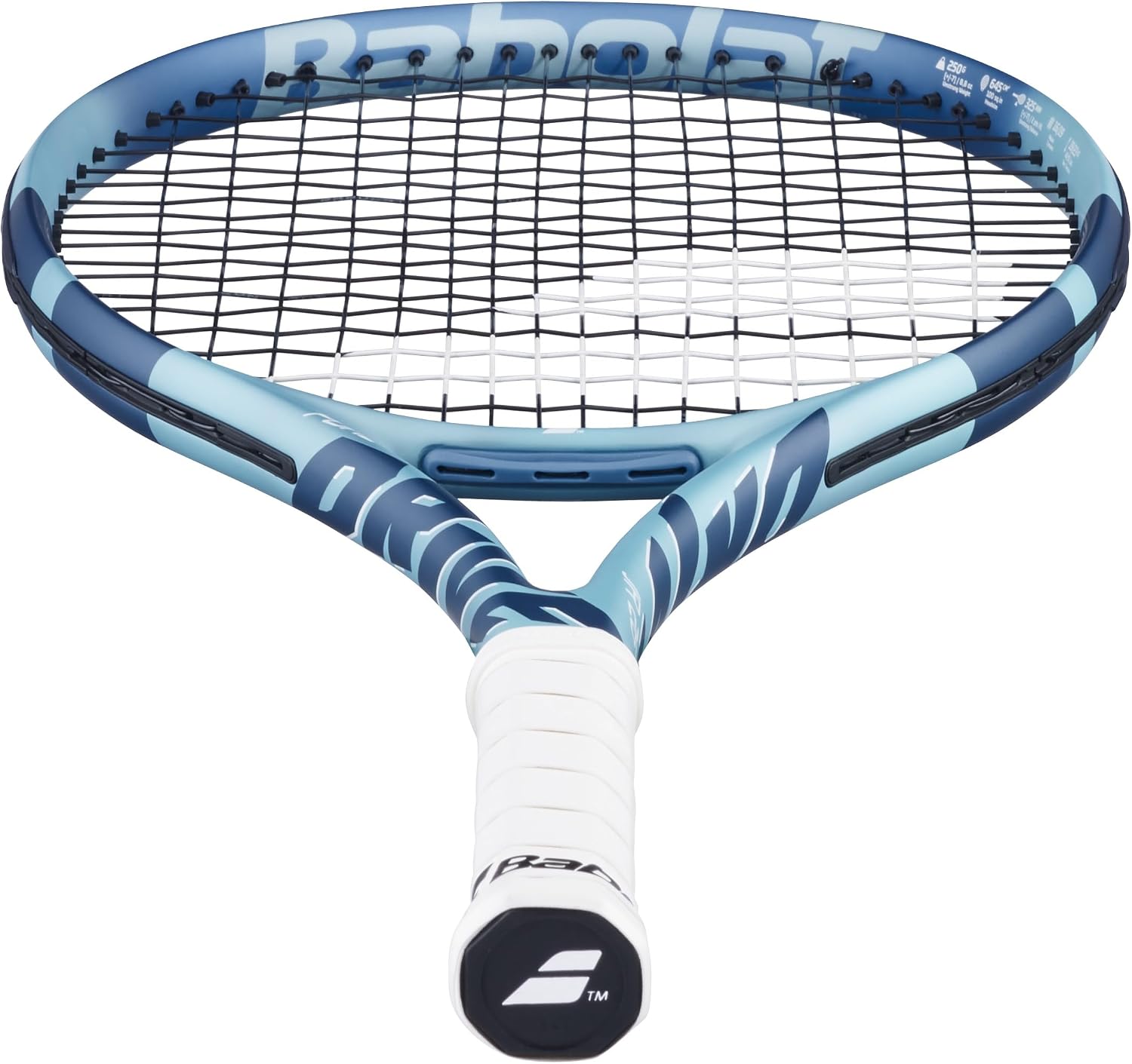 Babolat Pure Drive Junior 26 Inch 11th Gen Tennis Racquet (Light Blue/White) with Optional Accessories