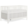 Dream On Me Synergy Wave 5-in-1 Convertible Crib, GREENGUARD Gold, Cannoli Cream