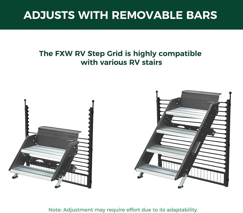FXW Instant Unleashed Dog Playpen, Portable Pet Fence for Outdoor, RV Trips, and Camping, 24 inch, 16 Panels for Puppy and Small Dogs with RV Step Grid│Patented