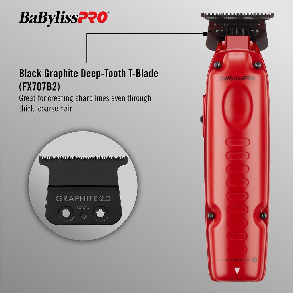 BaBylissPRO FXONE LO-PROFX prepack Including Hair Clipper, Trimmer, Charging Base and Boosted Capacity Battery
