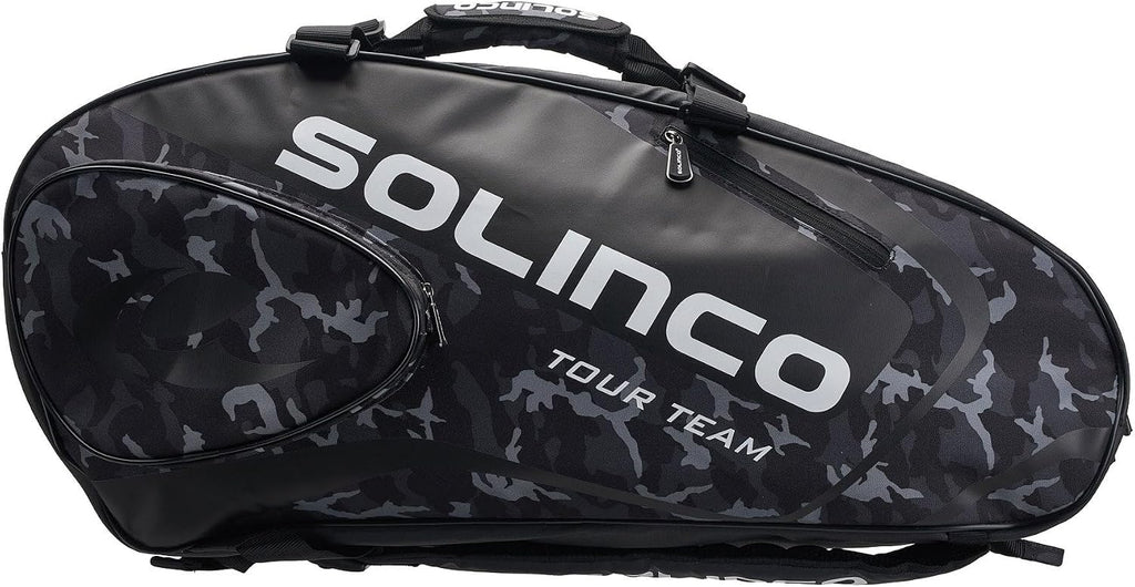 Solinco Black Camo 15 Pack Tennis Racquet Bag