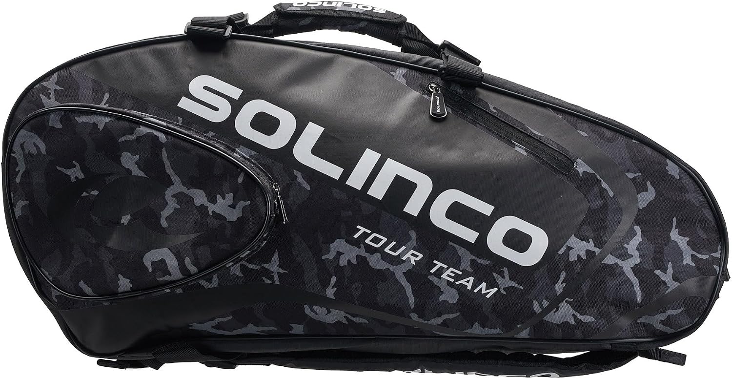 Solinco Black Camo 15 Pack Tennis Racquet Bag