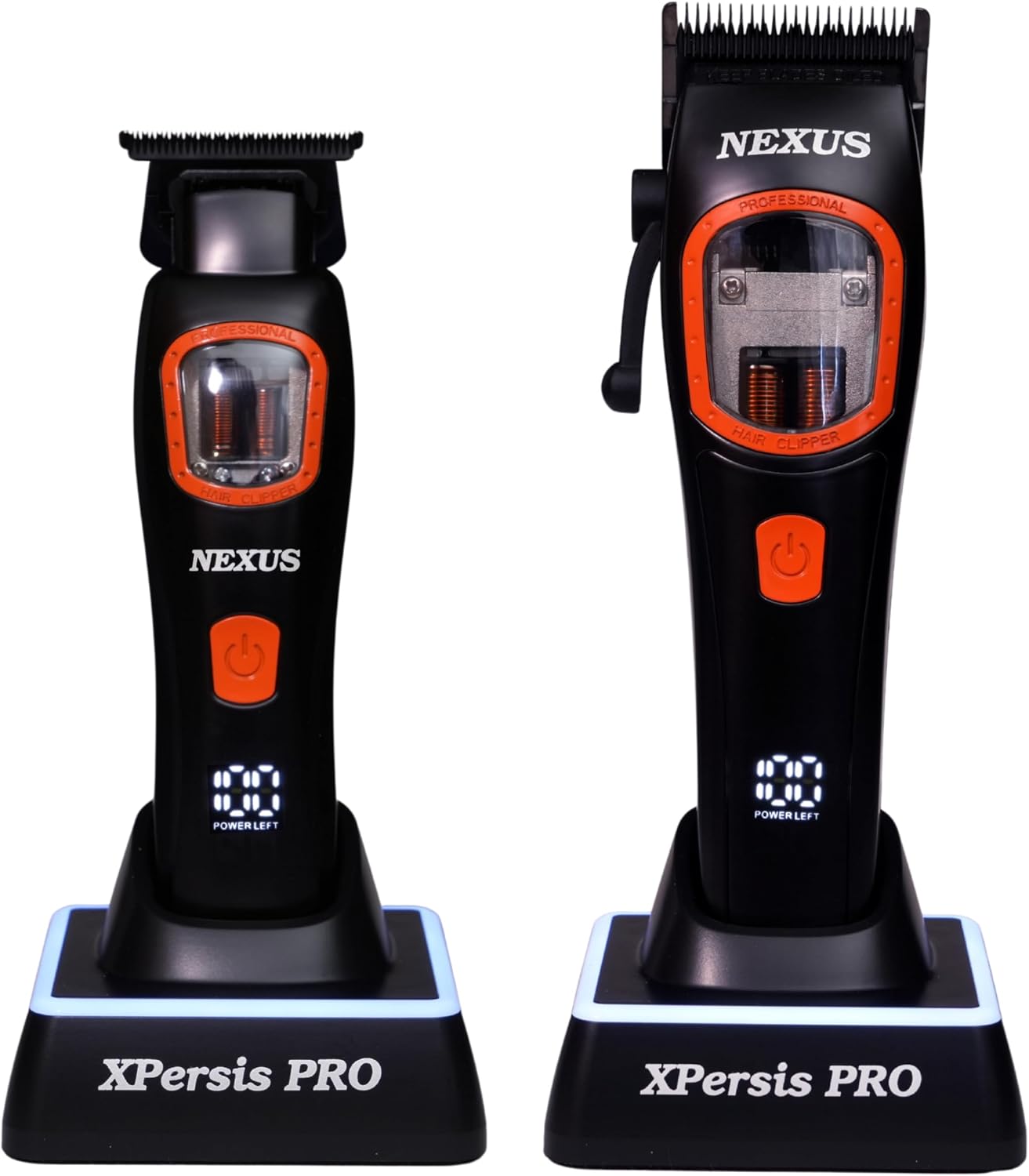 PRO Nexus Barber Hair Clipper and Trimmer for Men Vector Motor Dual Coil 9000 RPM Low Vibration