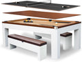 Hathaway Pool Table Combo Set with Benches