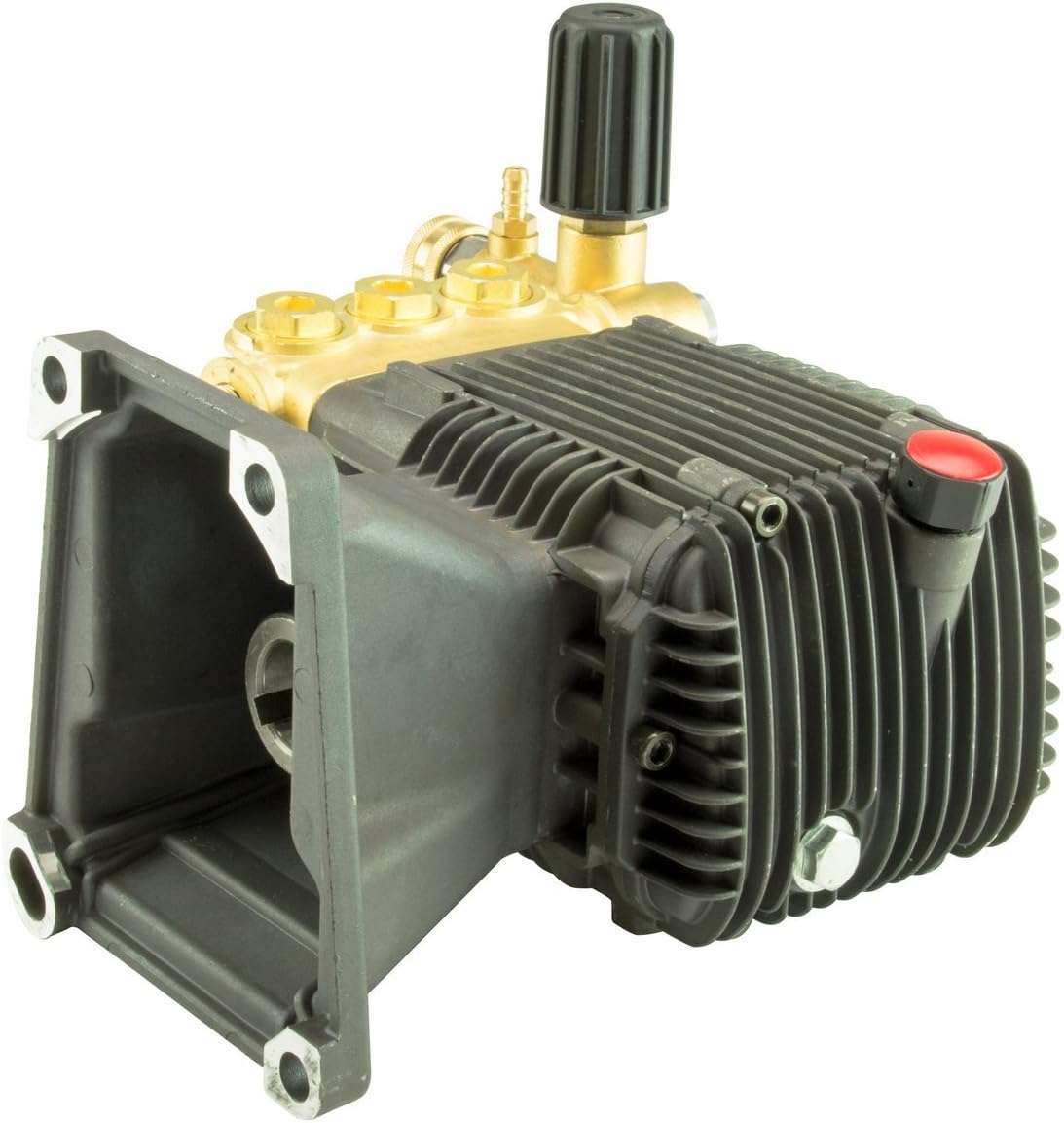 Triplex Power Pressure Washer Pump 5 GPM 3200 PSI 3600 RPM 1' Hollow Shaft with Unloader