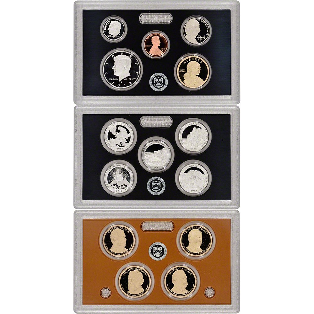 2012 US Mint Silver Proof Set