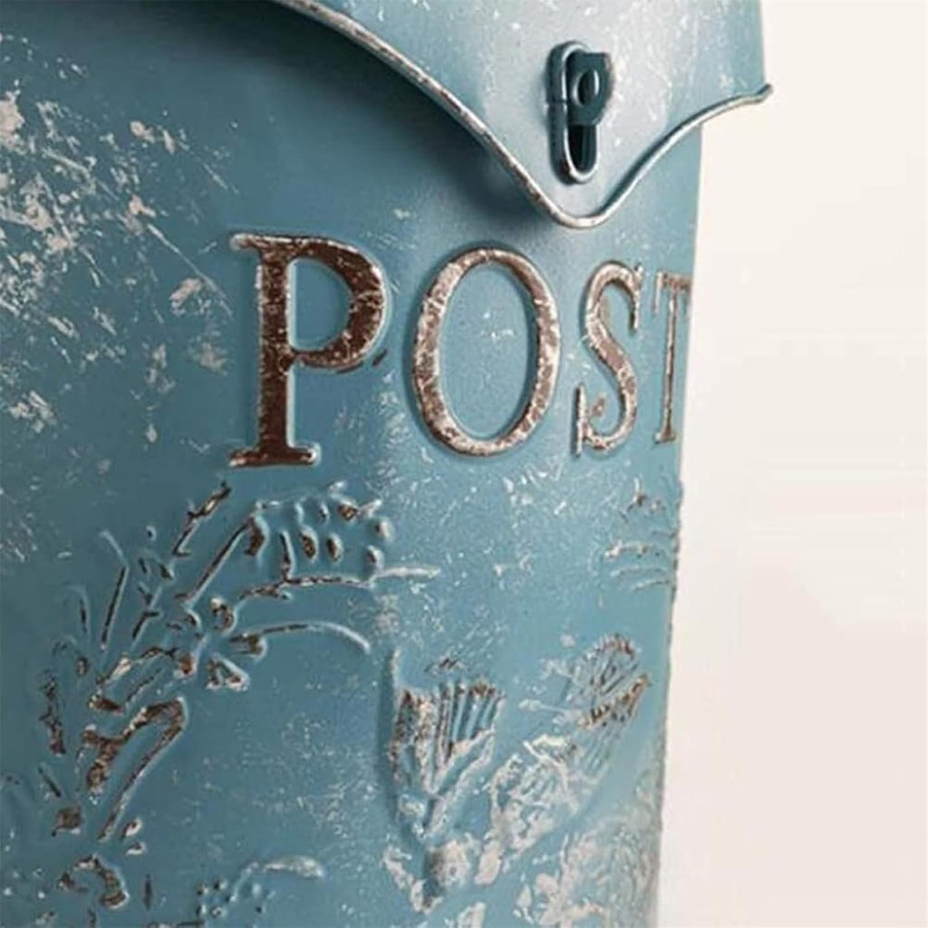 Mailboxes for Outside Wall Mounted Letterbox Security Mailbox Metal Iron Post Box Outdoor Home Decorative Mail Box