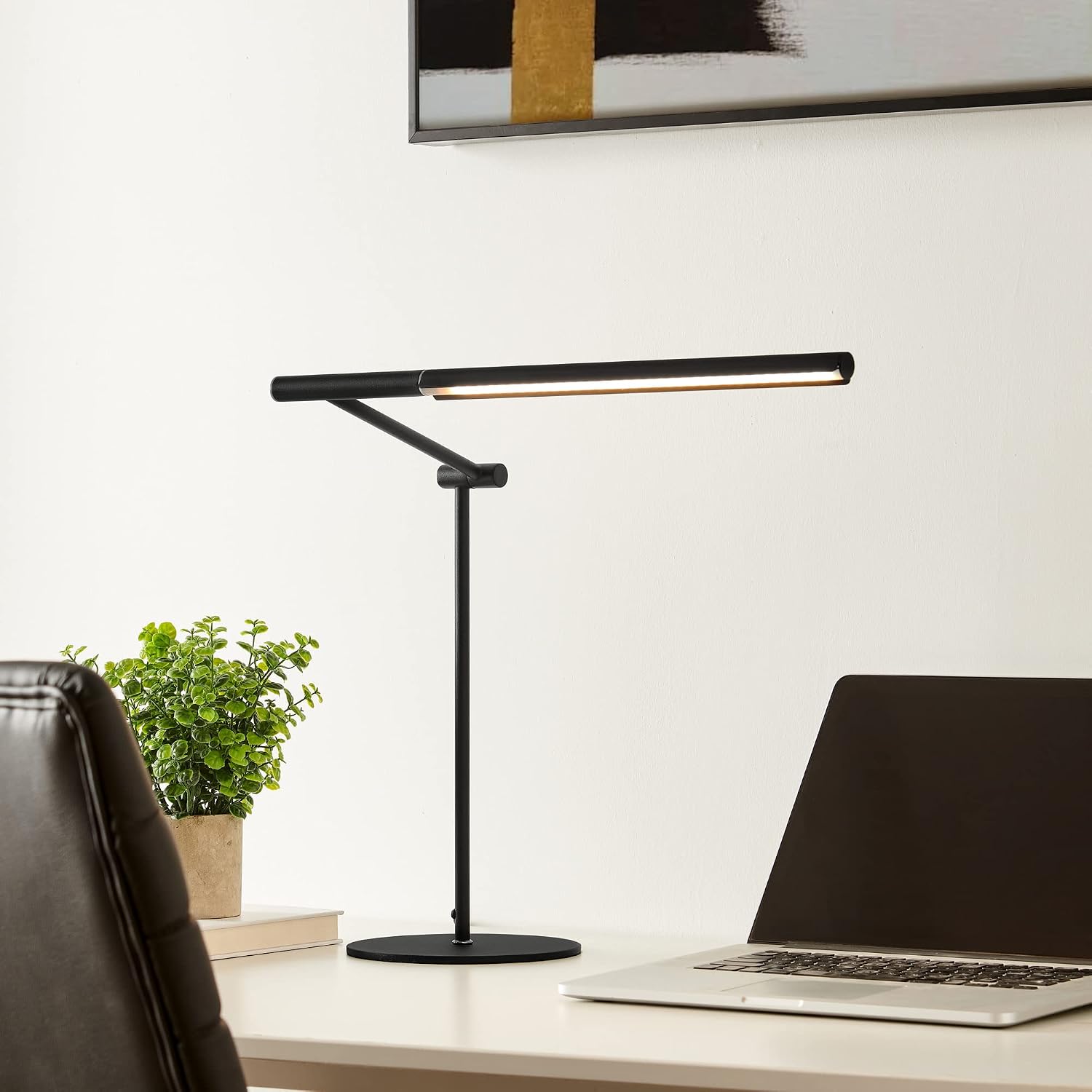 Lite Source Tilla 23 1/4' High Silver Adjustable Arm LED Desk Lamp