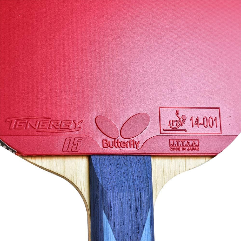 Butterfly Timo Boll ALC Blade & Tenergy 05 Rubber Shakehand Table Tennis Racket - Pro-Line Series - Comprised of Our Most Popular Blade and Rubbers - Recommended for Aspiring Professional Players