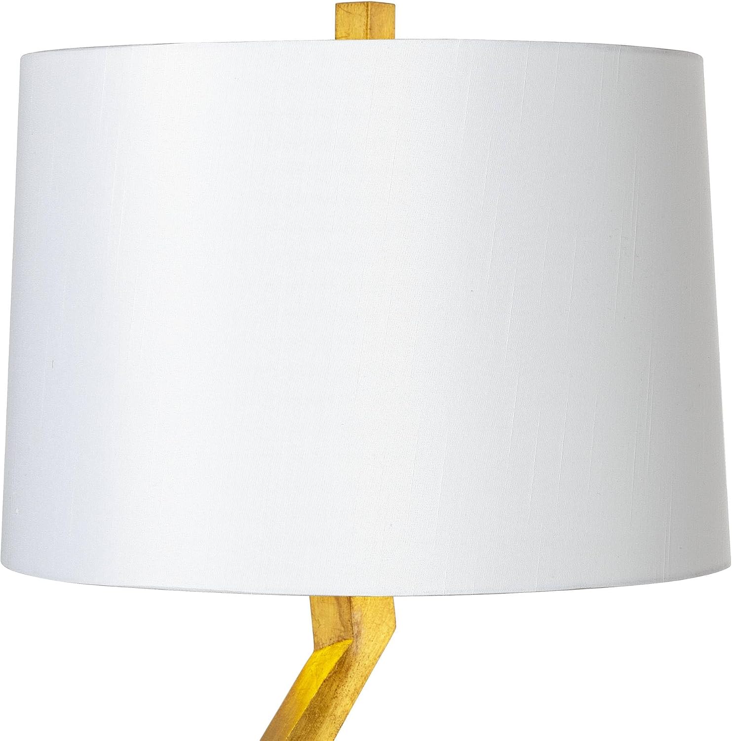 Possini Euro Design Zeus 29 1/2' Tall Modern Glam End Table Lamp Sculptural Gold Leaf Finish Living Room Bedroom Bedside Nightstand House Office Home Reading Kitchen Entryway Console Family Dining