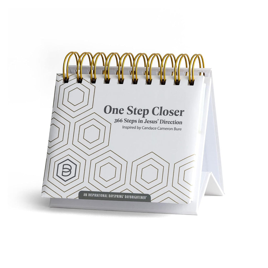 One Step Closer: 366 Steps in Jesus' Direction - Inspired by Candace Cameron Bure - An Inspirational DaySpring DayBrightener - Perpetual Calendar