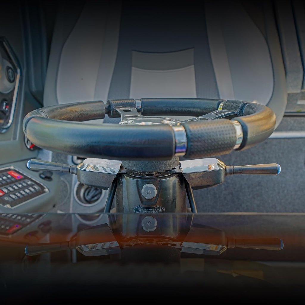 T‑H Marine Atlas FingerFlex Blinker Trim Switch — Dual Steering‑Wheel Controls for Hydraulic Helms, Jack Plates & Tilt/Trim — Positive Click, Easy Install