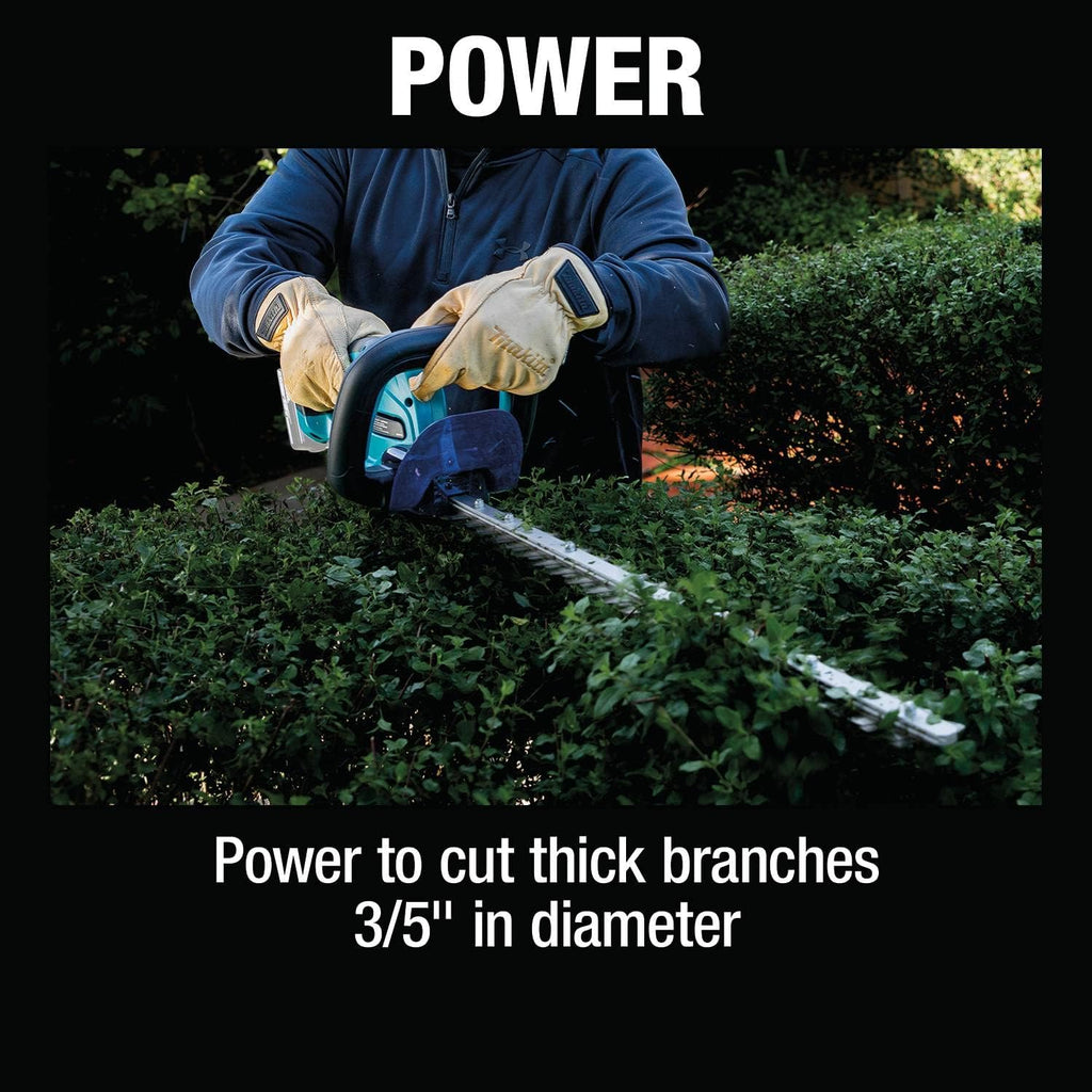 Makita XHU10Z 18V LXT Lithium-Ion Cordless 24' Hedge Trimmer, Tool Only | Tool Only
