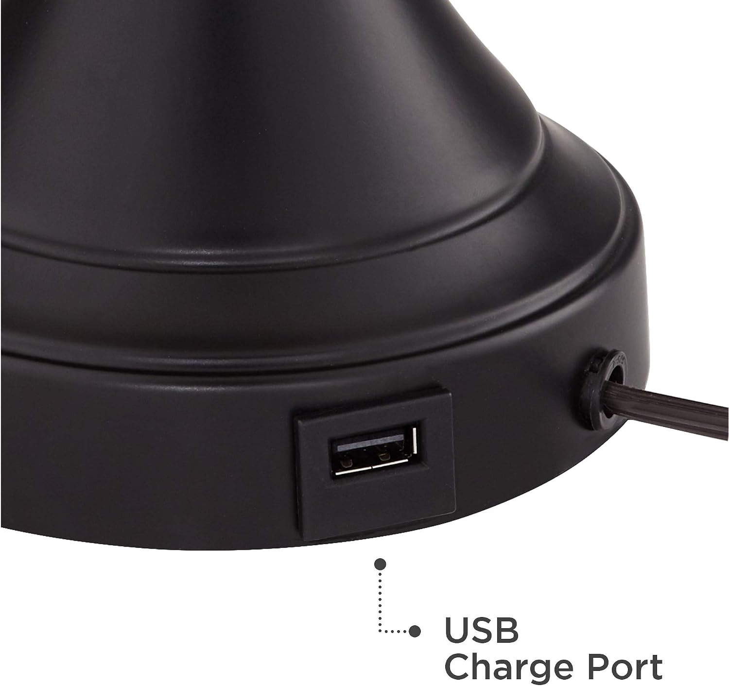 Regency Hill Traditional 25' High Set of 2 Hotel Style Touch Table Lamps with USB Ports A+C Charging LED Bronze Oatmeal Drum Shade for Living Room Bedroom House Bedside Nightstand Home Office