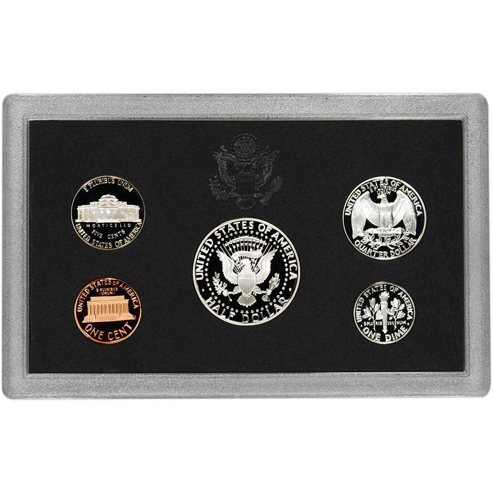 1995 S U.S. Mint Silver Proof Set - 5 Coins - OGP Superb Gem Uncirculated