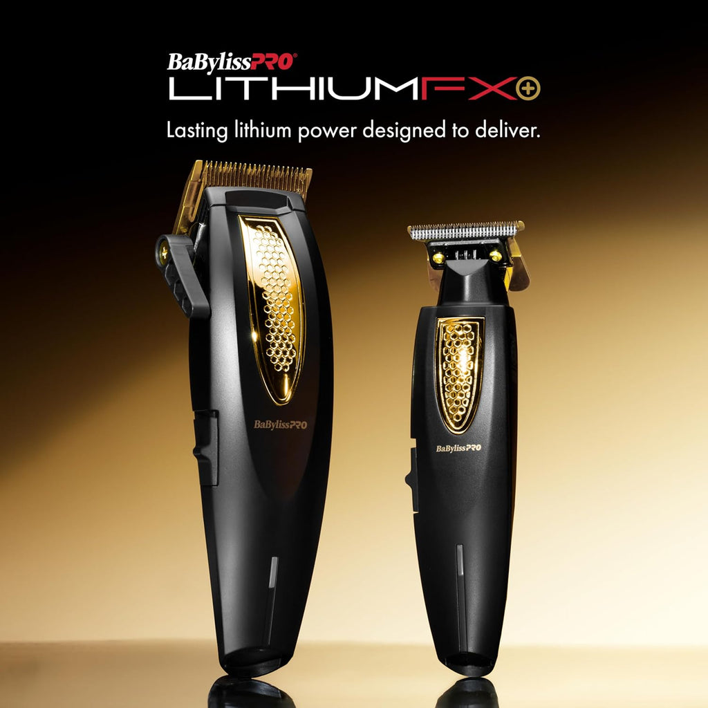 BaBylissPRO LithiumFX Cord/Cordless Lithium Ergonomic Hair Clippers for Men