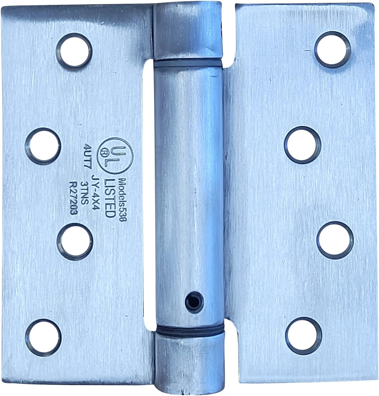Hinge Outlet Stainless Steel Spring Hinge - 4 Inch Square - Highly Rust Resistant - 6 Pack