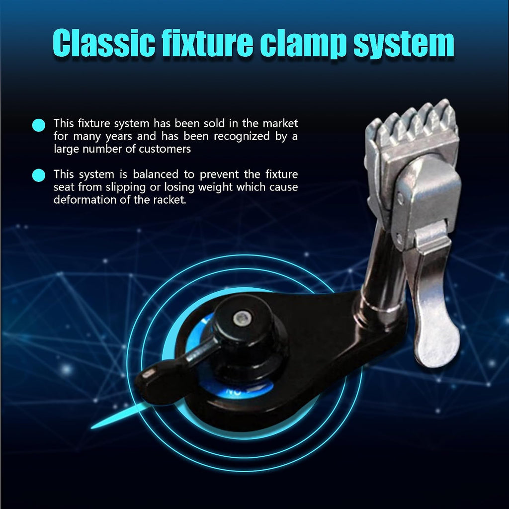 GT-210 Tennis Racket Stringing Machine Manual Vertical Progression Racket String Tools, with Tools and Accessories