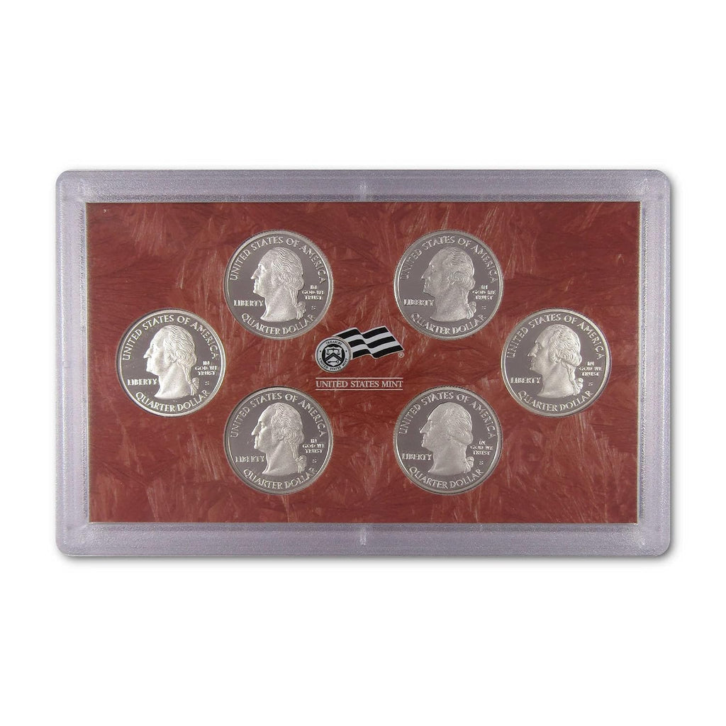 2009 D.C. & U.S Territories Quarter Silver Proof Set U.S. Mint OGP COA