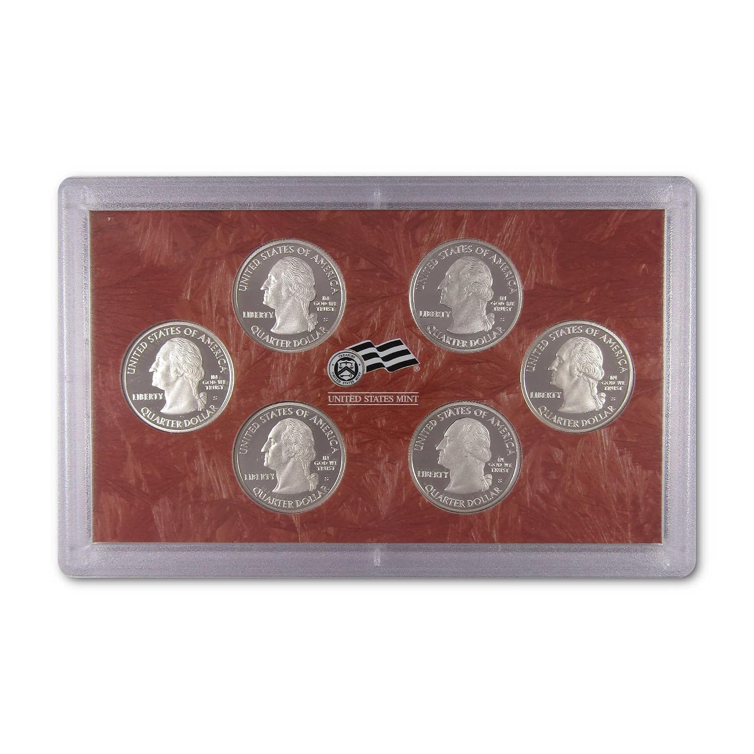 2009 D.C. & U.S Territories Quarter Silver Proof Set U.S. Mint OGP COA