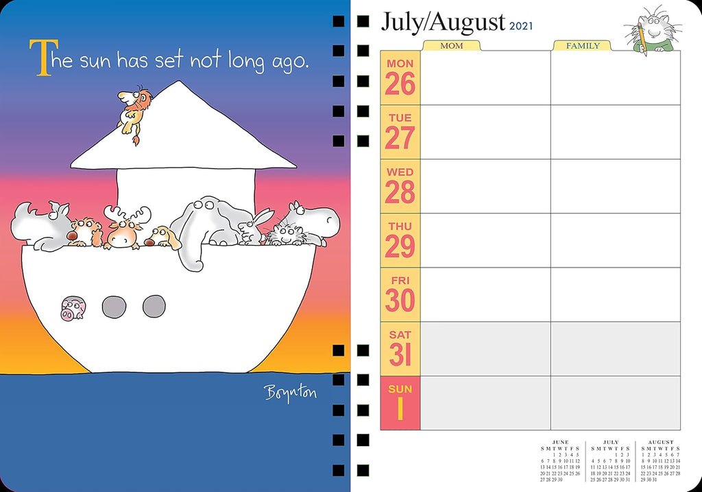 Mom's Family Desk Planner 2022