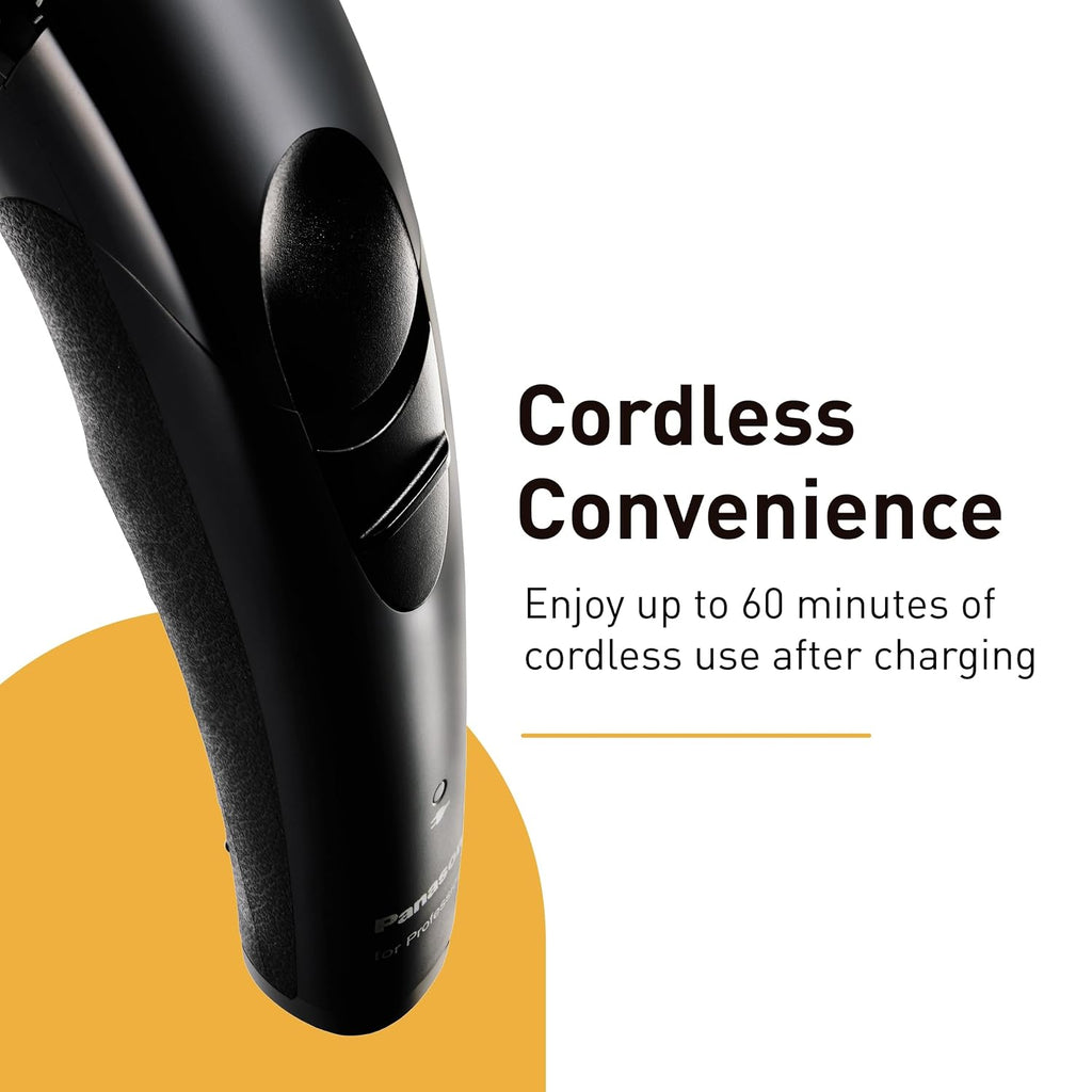 Panasonic ER-GP21 Professional Cordless Hair Clipper for Finishing and Detailed Trimming