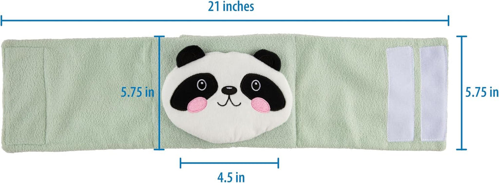 Dr. Brown's Infant Gripebelt Heated Belly Band,Soothe Baby's Tummy with Gentle Warmth and Compression,Panda,0m+,(Pack of 6)