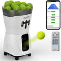 PT Mini Pro Tennis Machine - Portable Smart Trainer for Beginners, 65+ Ball Capacity, 3-5H Battery Life, Adjustable Ball Speed & Angle, APP & Remote Control