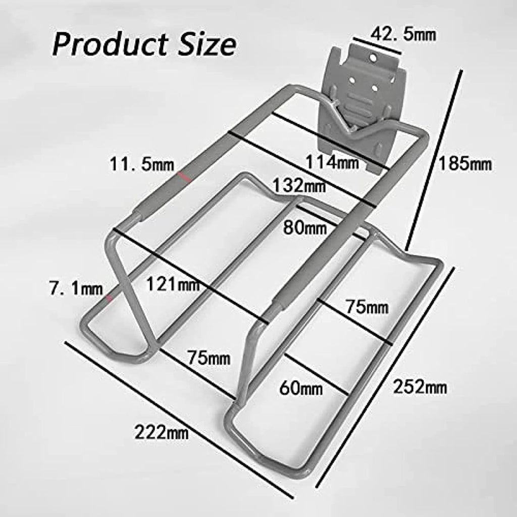 Racket storage rack, Tennis Racket Storage Rack, Sports Equipment Organizer, Holds Six Balls and Four Rackets, Suitable for Badminton Rackets, Tennis Rackets, Table Tennis Rackets Of Various Sizes