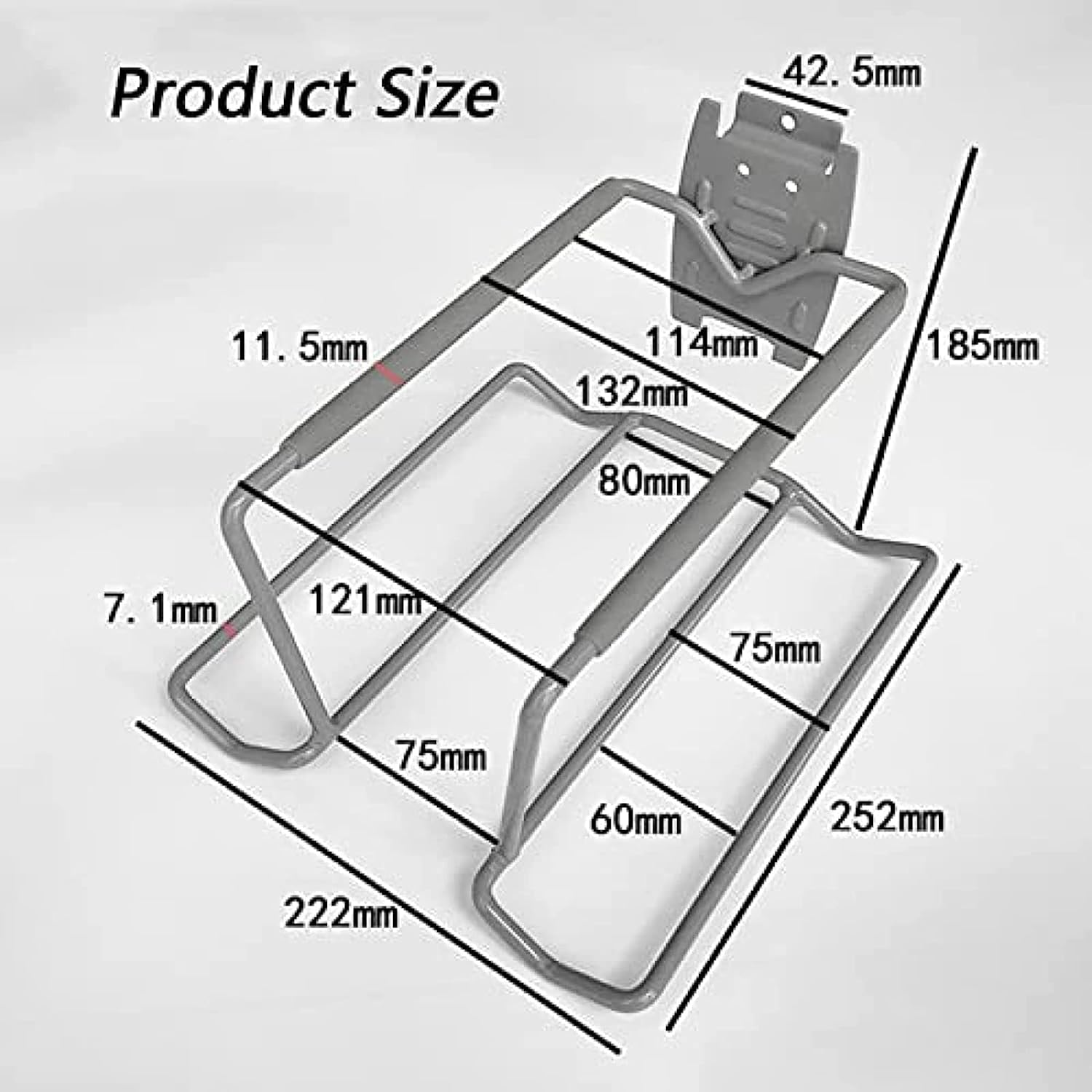 Racket storage rack, Tennis Racket Storage Rack, Sports Equipment Organizer, Holds Six Balls and Four Rackets, Suitable for Badminton Rackets, Tennis Rackets, Table Tennis Rackets Of Various Sizes