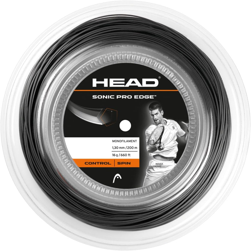 HEADHead Sonic Pro Edge String Reel - Black, 1.3 mm