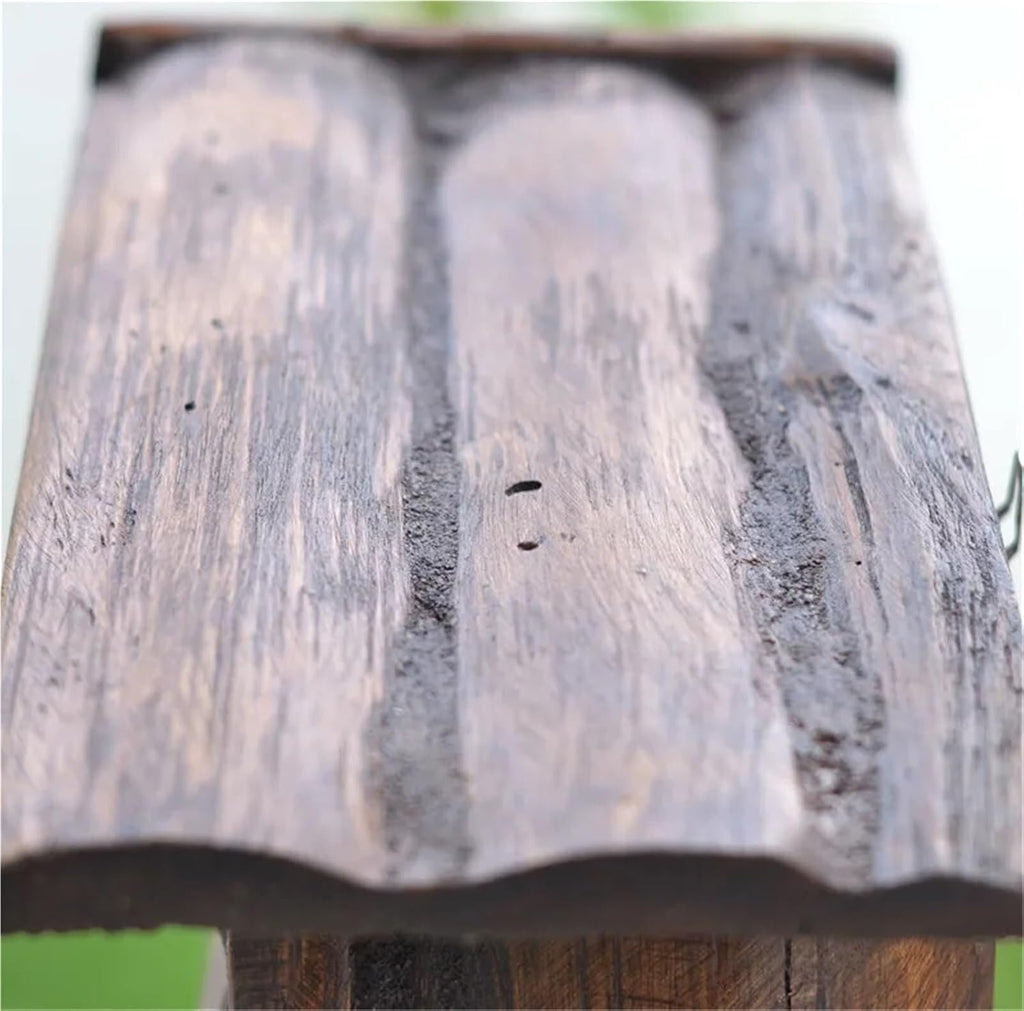 Vintage Mailboxes for Outside Wooden Cabin Mailbox Wall Mount Drop Box Rainproof Wall Post Box Rustic Country Suggestion Box