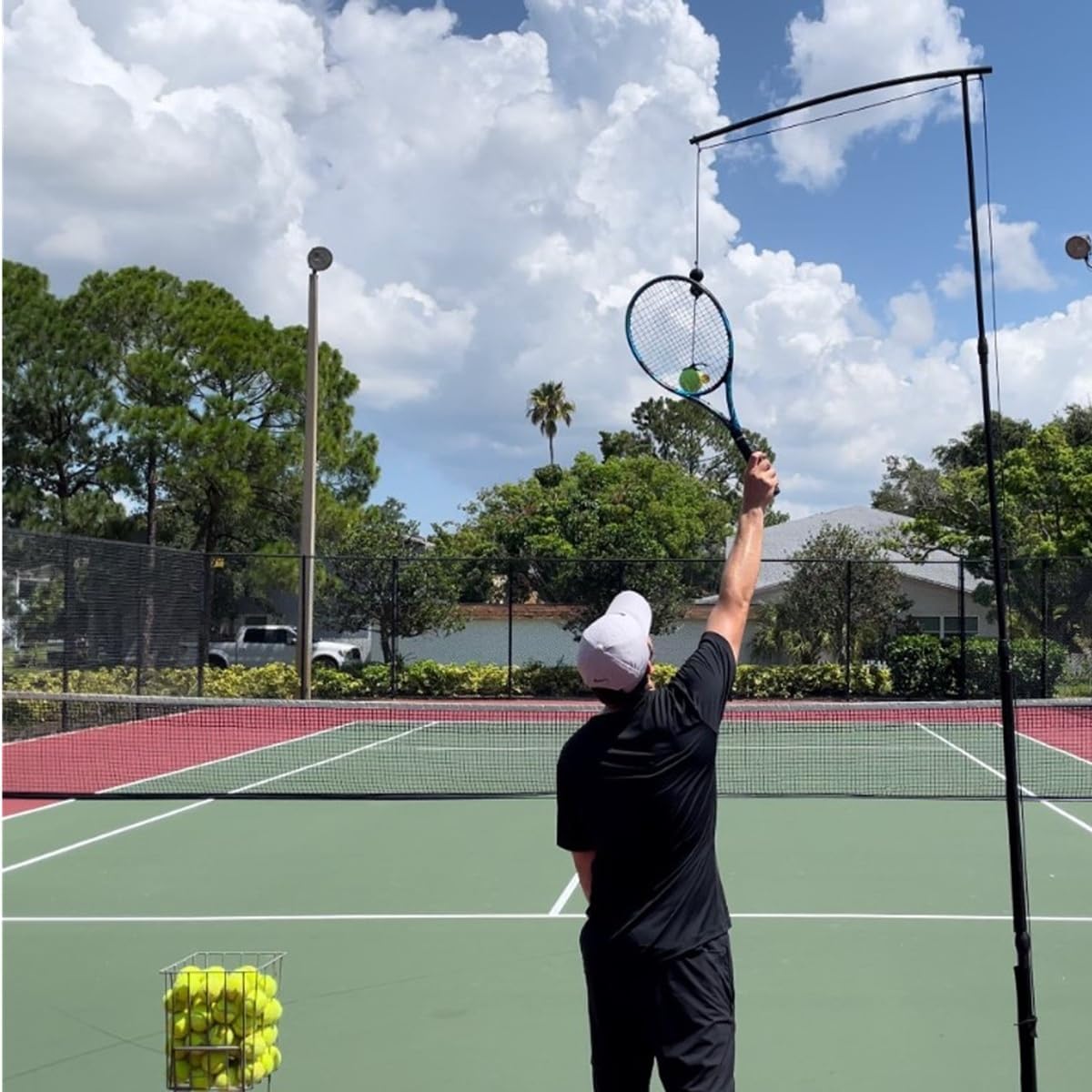 OnCourt OffCourt Tennis Serve Stand Training Aid