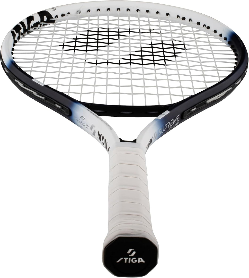 STIGA Supreme 23 JR, Kids' Lightweight 23' Tennis Racket, Beginner Racket for Ages 6–8, Pre-Strung with Cover