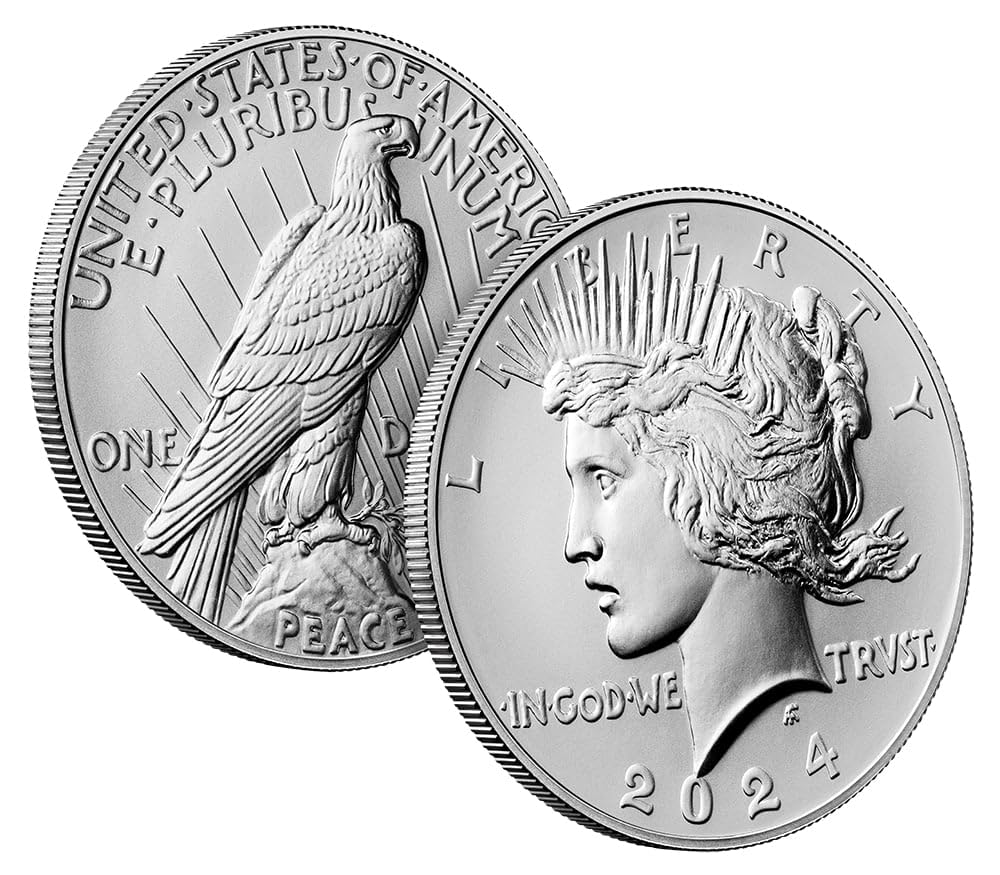 2024 No 2024 P Morgan Silver Dollar $1 US Mint Uncirculated 24XH $1 US Mint Mint State